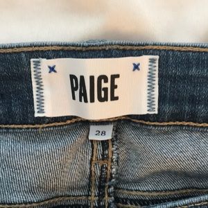 Paige - peg skinny denim